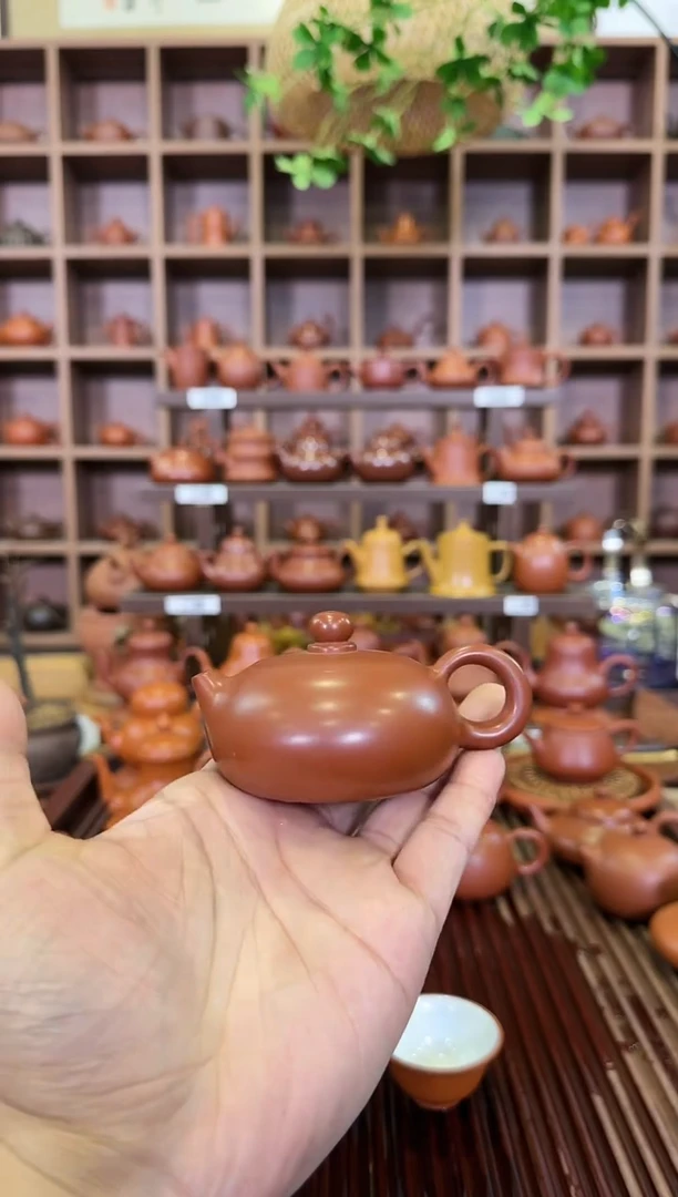 【闪购商品】紫砂茶壶扁西施壶 100CC左右