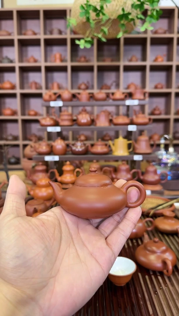 【闪购商品】紫砂茶壶小矮梨壶 80CC左右