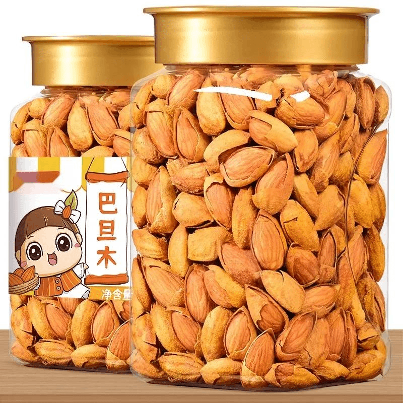 【巴旦木】巴旦木罐装盐焗味扁桃仁坚果炒货零食奶香大颗手剥美味
