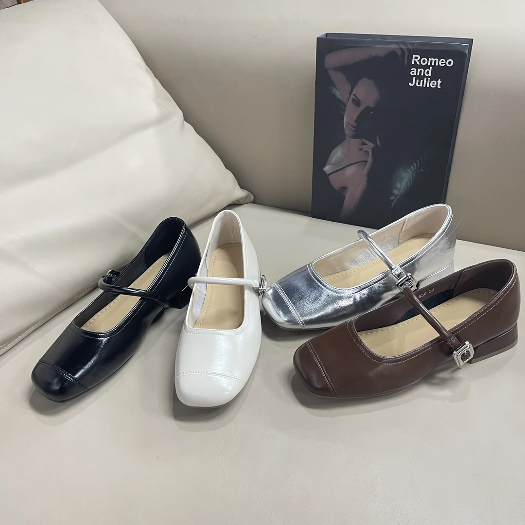 【白茶】2024夏季女款时尚百搭小单鞋*630