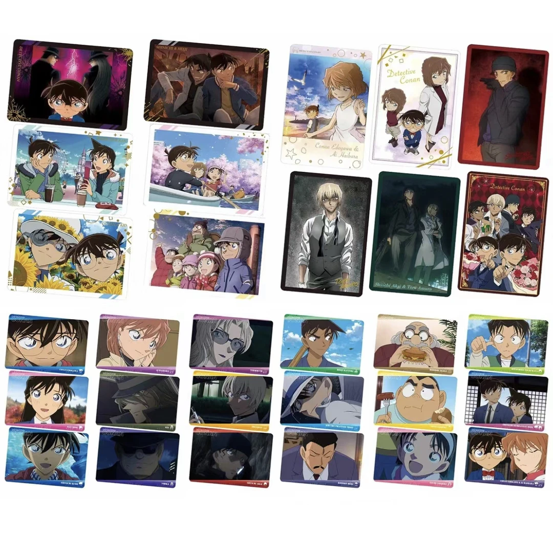 【名侦探柯南食玩饼干卡】动漫日谷周边盲盒