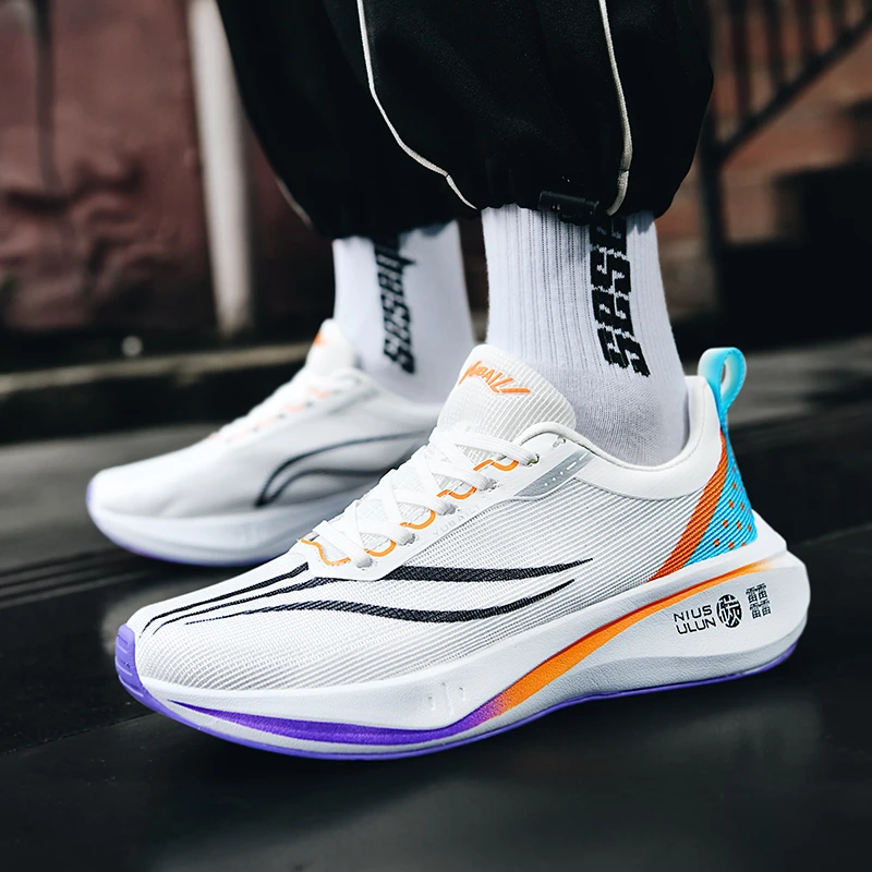 飞电3 跑鞋男碳板减震赤兔6pro冬季加绒大童学生运动3c专业跑步鞋