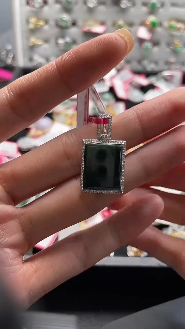 【闪购商品】翡翠戒指银S925镶嵌11111---6