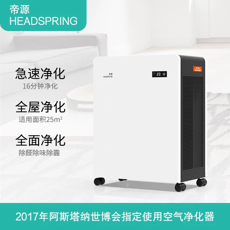 帝源空气净化器 LB610 室内 小型 除味 除菌 除甲醛 除霾  可移动