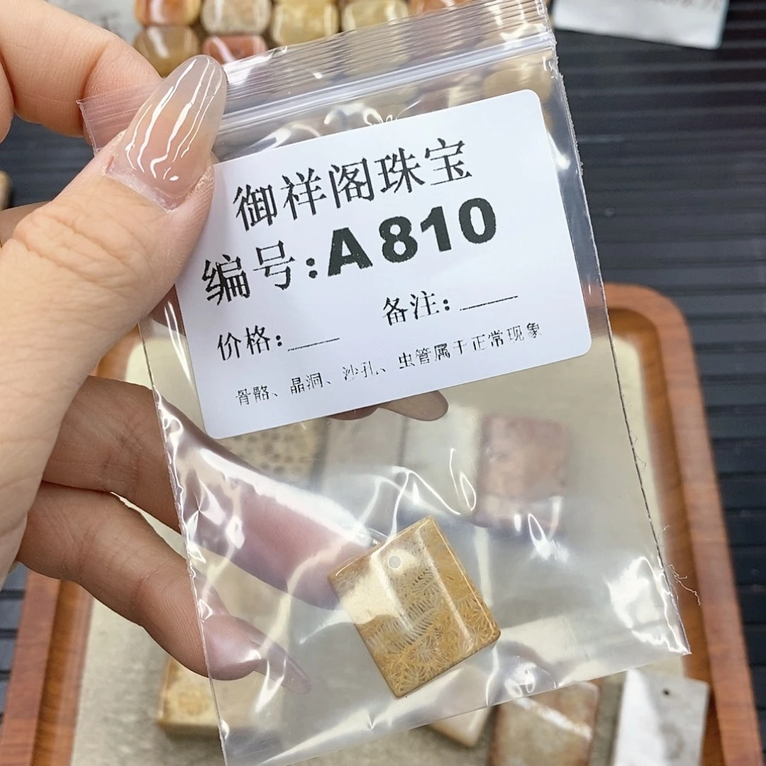 硅化珊瑚(珊瑚玉)I 未镶嵌哩*