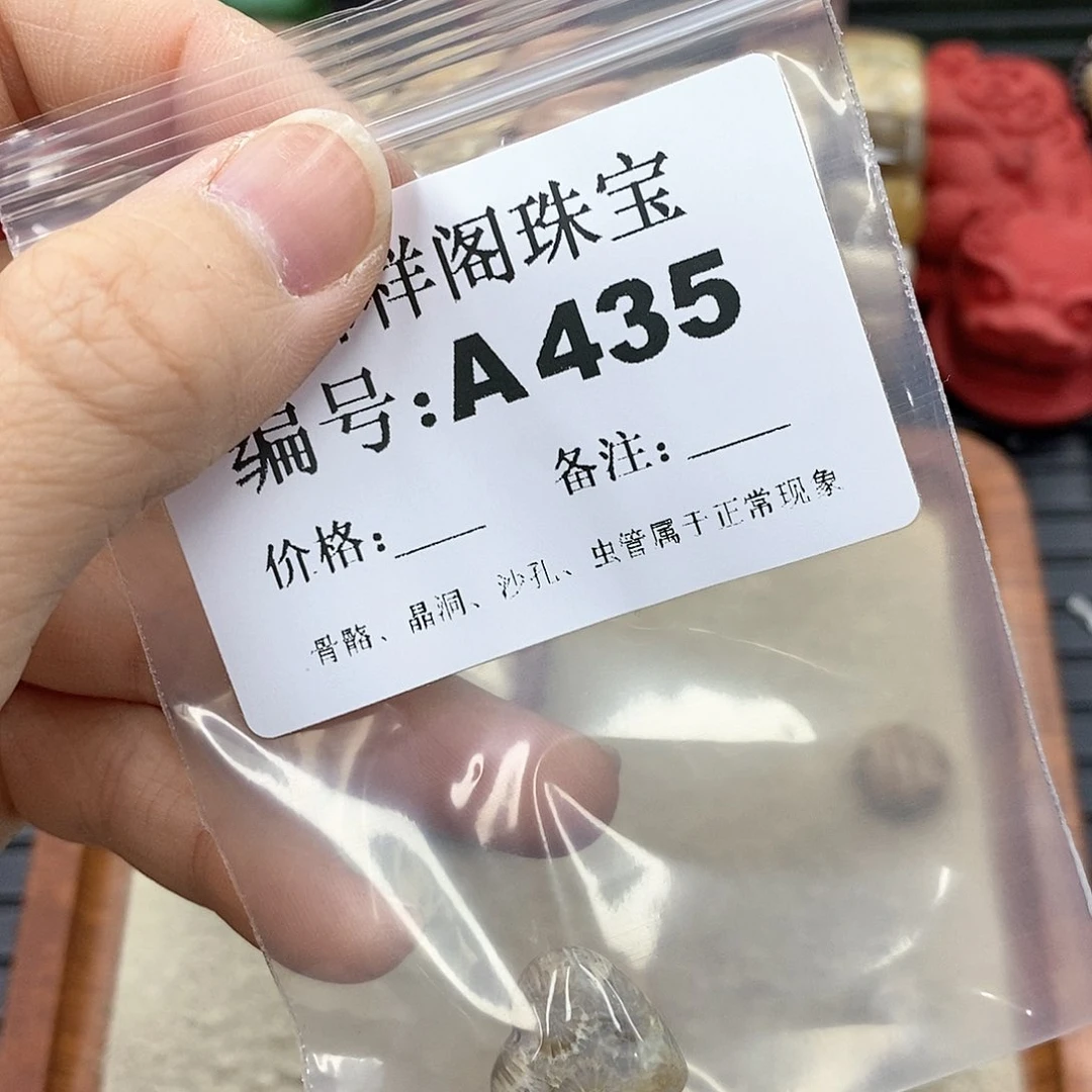 硅化珊瑚（珊瑚玉）I 未镶嵌猫*咪