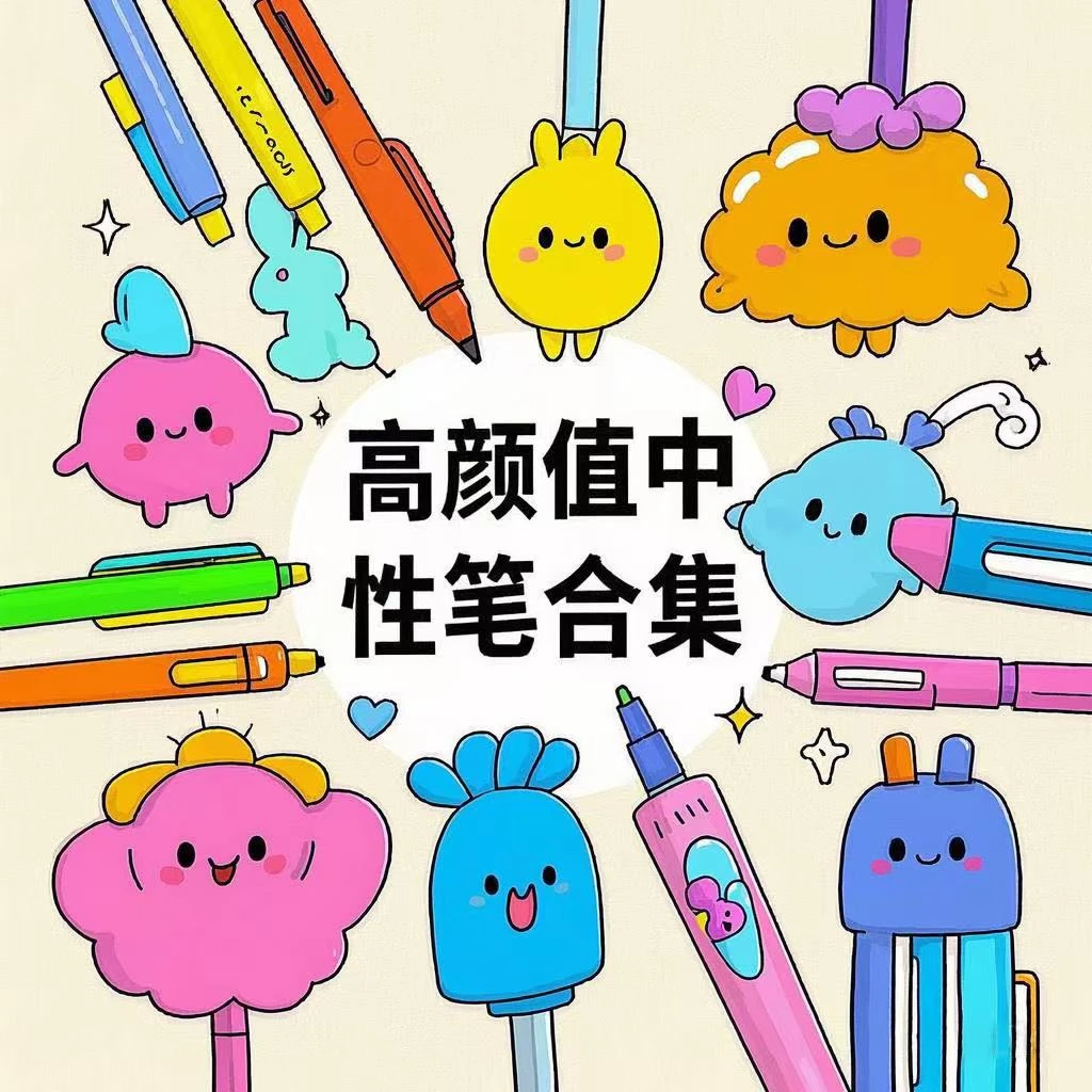 【T-09】高颜值速干中性笔,以直播间为准。 (掉封蜡不售后,慎拍!)
