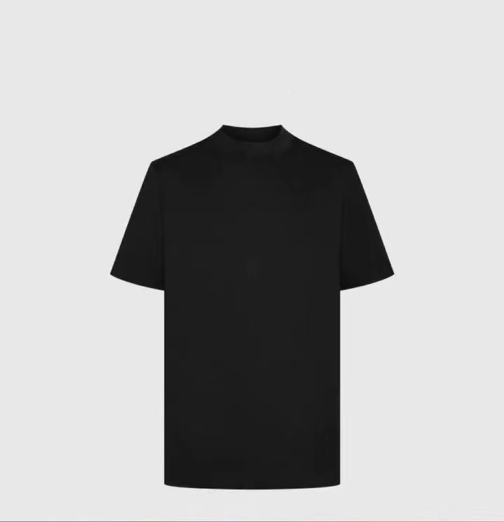 z羊毛轻柔高级男士圆领上衣T恤卫衣短袖半高领打底衫