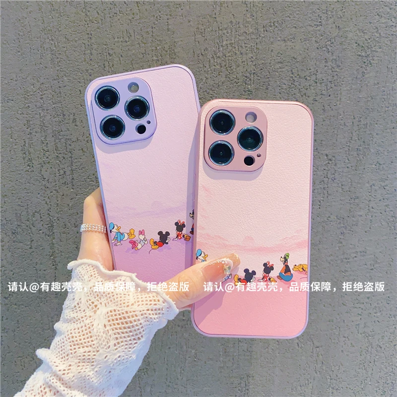 金属漆皮纹适用苹果16/iPhone/华为荣耀/OPPO/VIVO/小米/手机壳潮