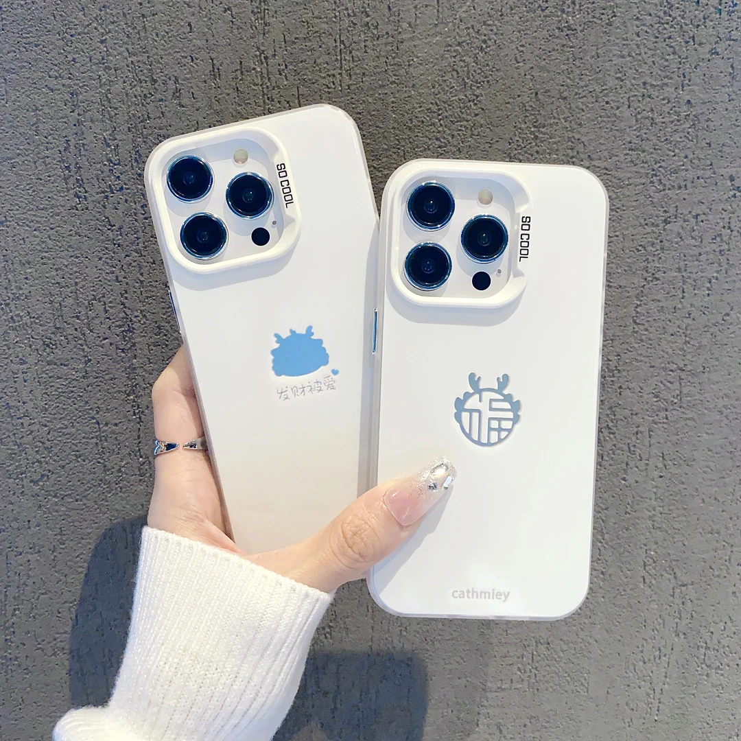 磨砂彩银适用苹果15/iphone/华为荣耀/vivo/oppo/小米手机壳防摔