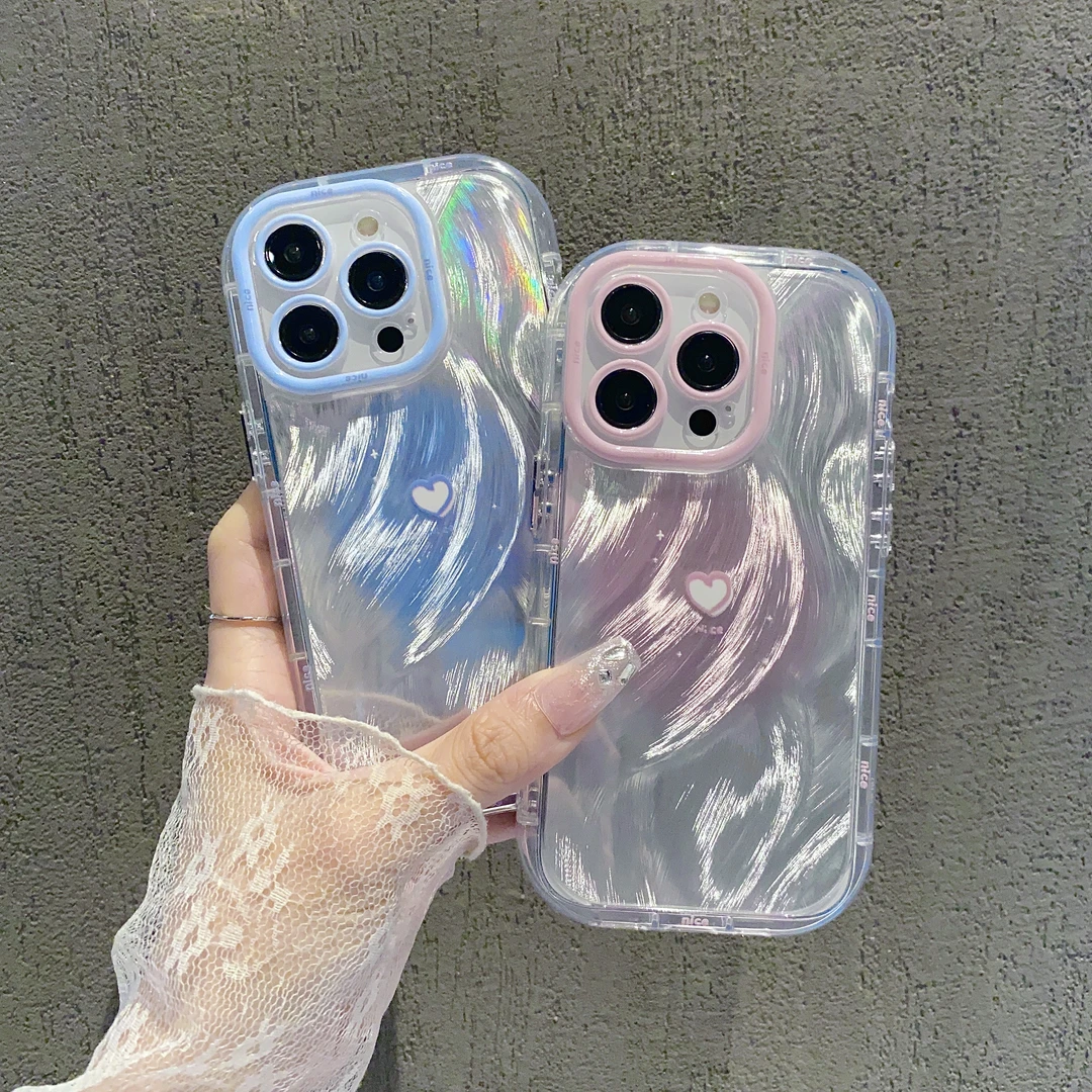 羽纱奶油壳适用苹果15/iPhone/华为手机壳13ProMax/14/12潮mate60