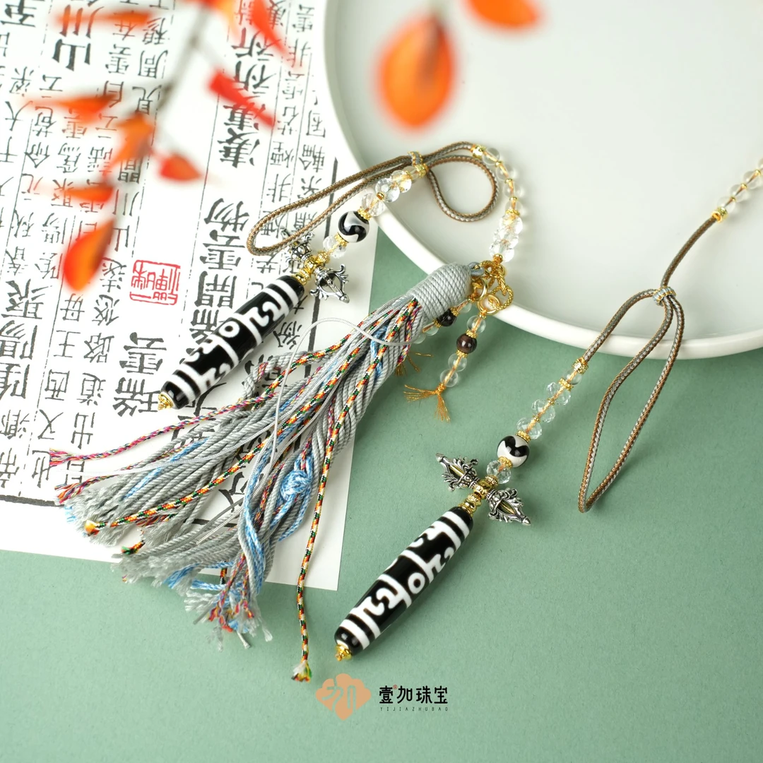 壹加林妹妹 | 玛瑙莲师三眼车挂件多样性发其一