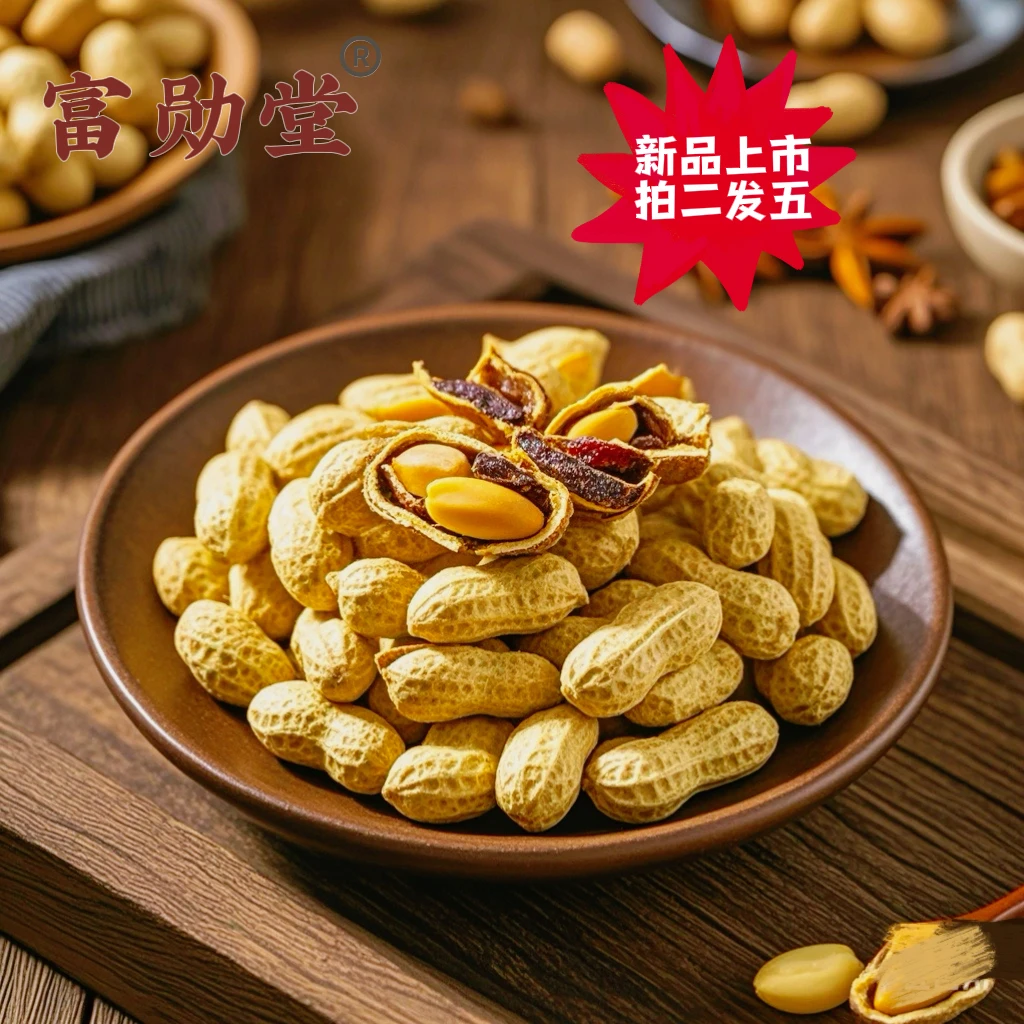 【拍二发五】御膳房秘方｜九味本草正宗新会陈皮花生