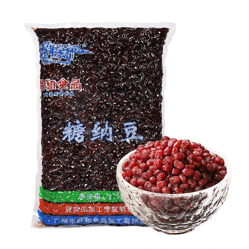 联和糖纳豆 祥芸轩红豆袋装即食熟糖蜜红豆双皮奶奶茶店专用2.5kg