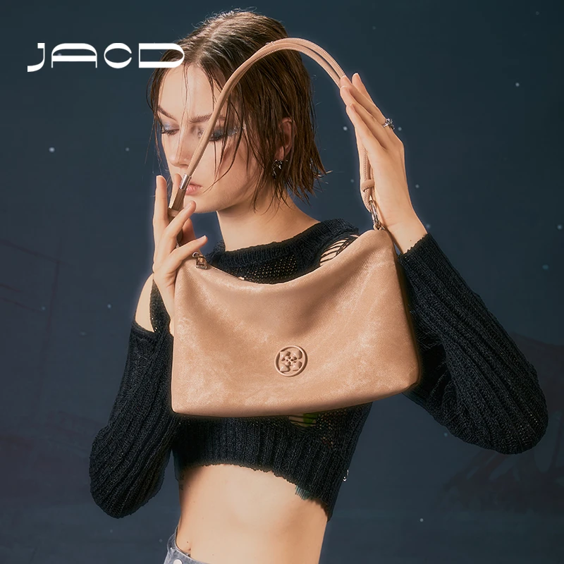 JACD 时髦好物原创小众设计大容量托特新款通勤复古单肩腋下包