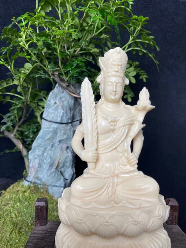 虚空藏菩萨。尺寸：14-7-6.5