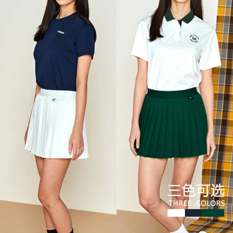 PGNC佩极酷 韩国羽毛球服下装 性感时尚速干透气网球运动百褶短裙