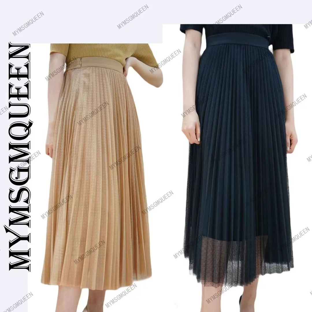 【M-QUEEN】四季法式裙（百褶中长款）2