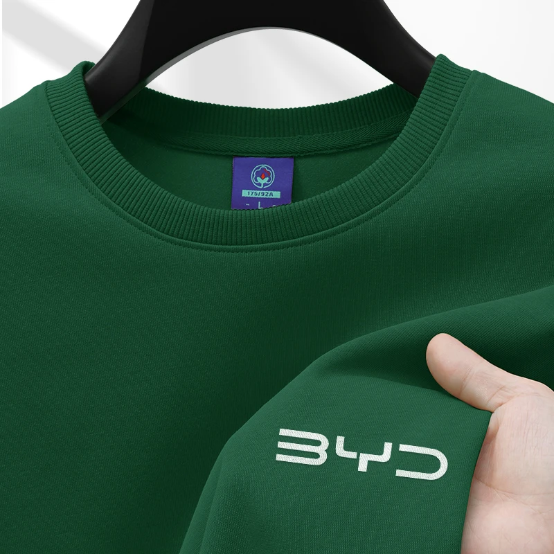 4s店卫衣定制工作服印logo汽车门店销售企业文化工装秋冬圆领长袖