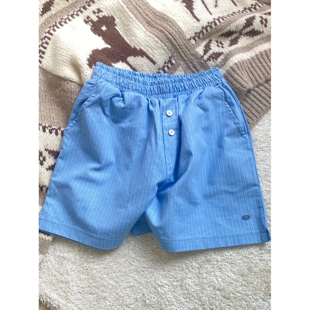 韩国东大门正品时尚条纹短裤100104（NO退NO换）