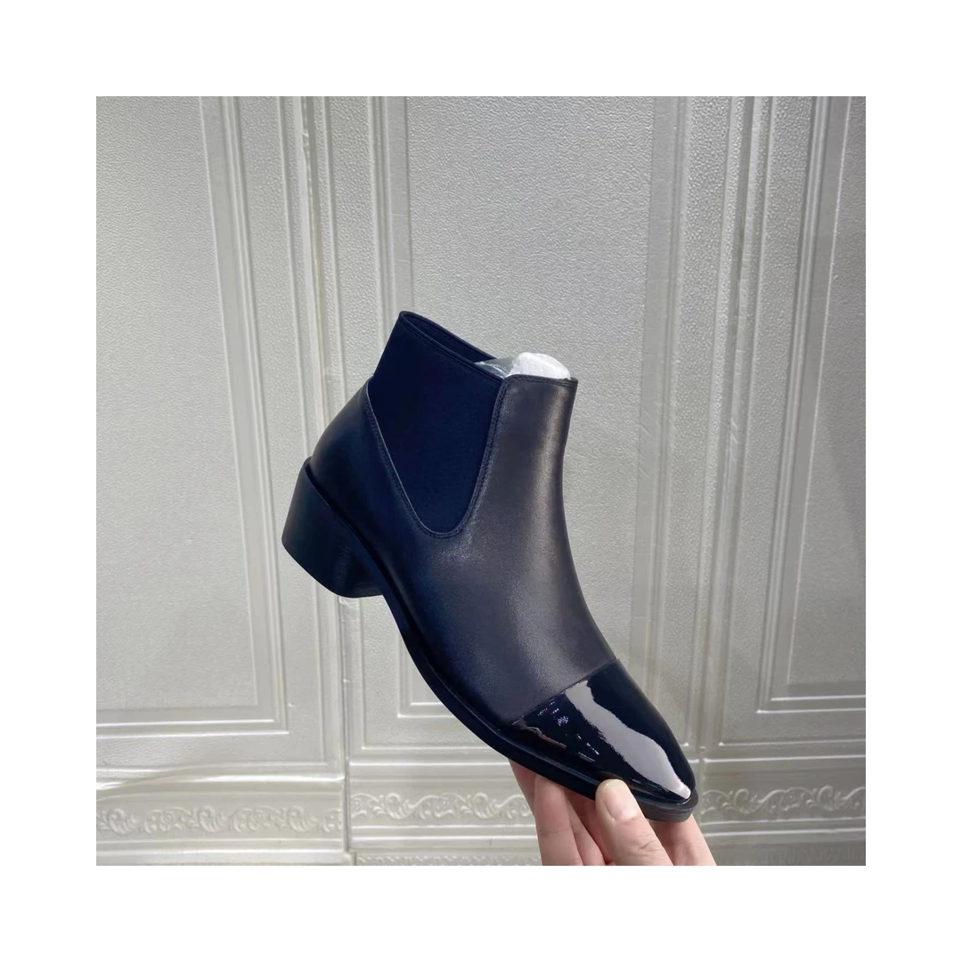 5488-C3-气质时尚百搭女士高跟尖头冬季时装靴