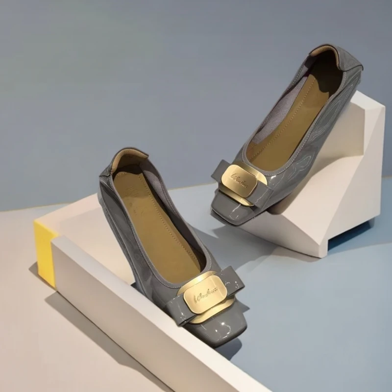 759-C9-软底单鞋休闲女士工作鞋厚底鞋