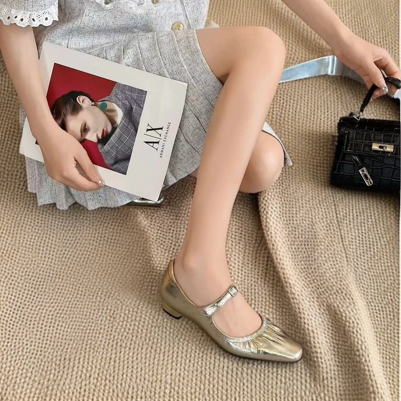 763-C7-软底单鞋休闲女士工作鞋厚底鞋