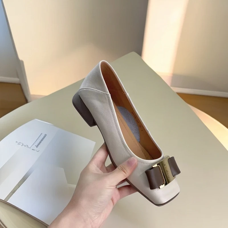 114-A3-软底单鞋休闲女士工作鞋厚底鞋