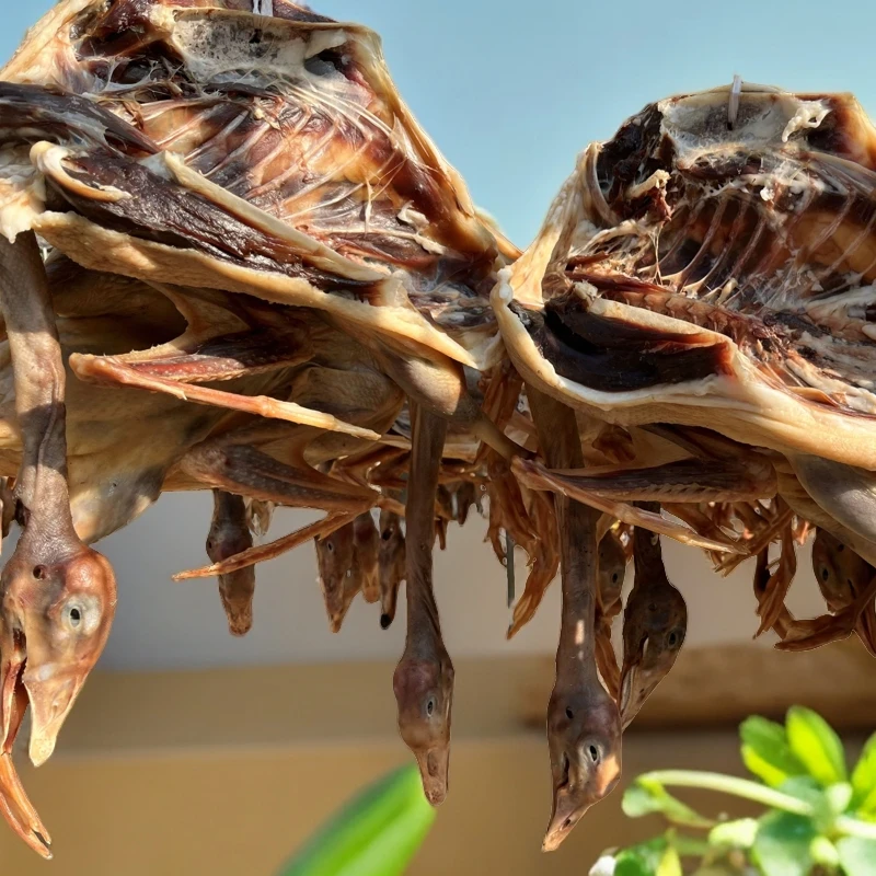 【无爪】自然慢晒新疆飞鹅/10个月咸鹅/老鹅/咸鹅3-12斤