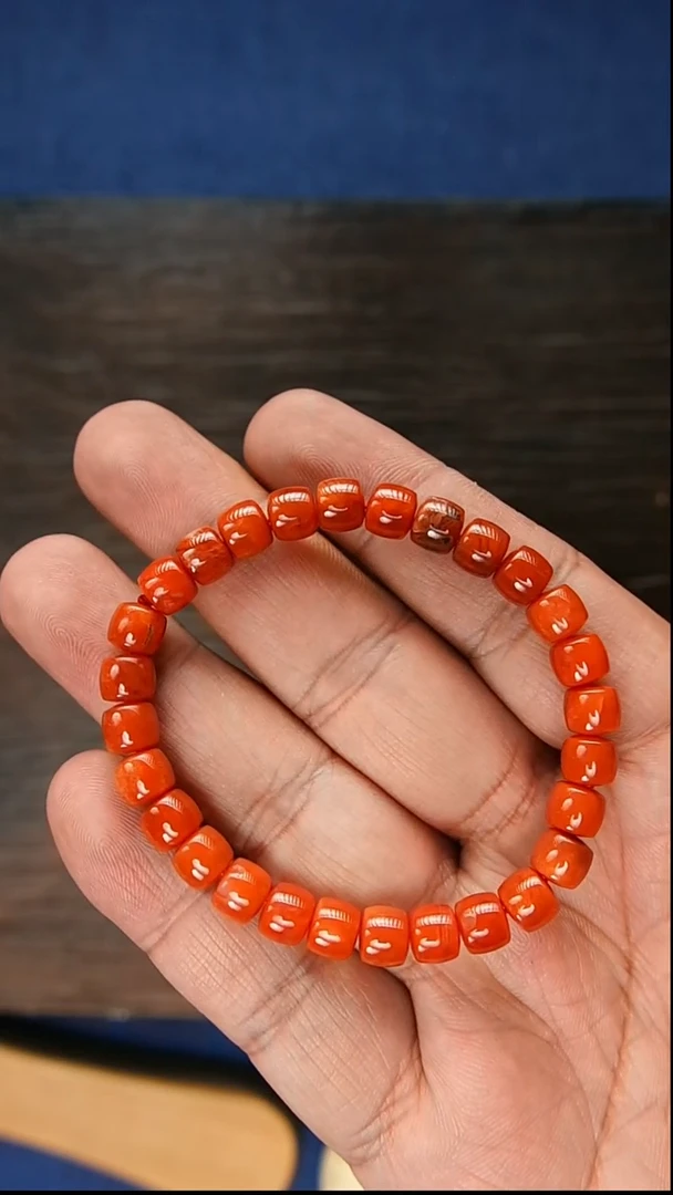 【闪购商品】南红玛瑙手串未镶嵌0.75南红手串