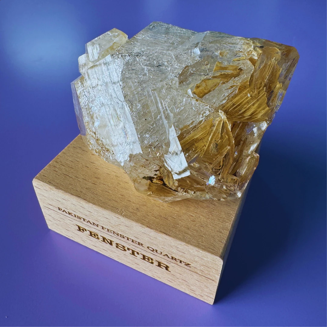 【冰雪-黄泥骸骨/巴基斯坦】天然水晶能量水晶矿物标本收藏