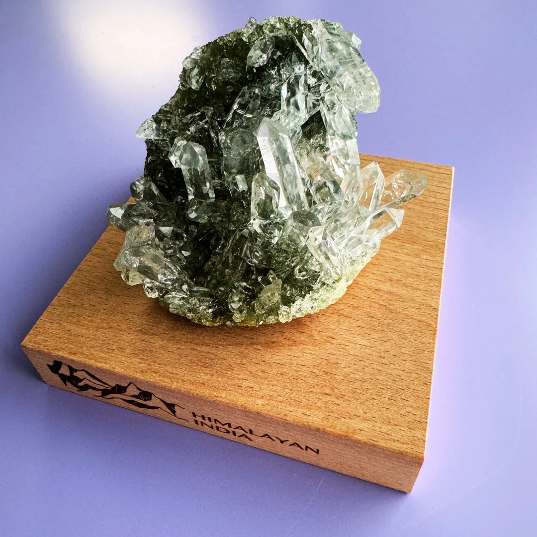 【喜马水晶/簇/印度】天然水晶水晶矿物摆设收藏(1)