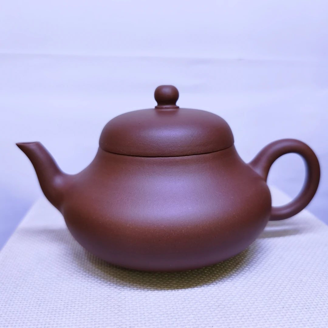 汉关紫砂原矿紫泥产品——君德壶