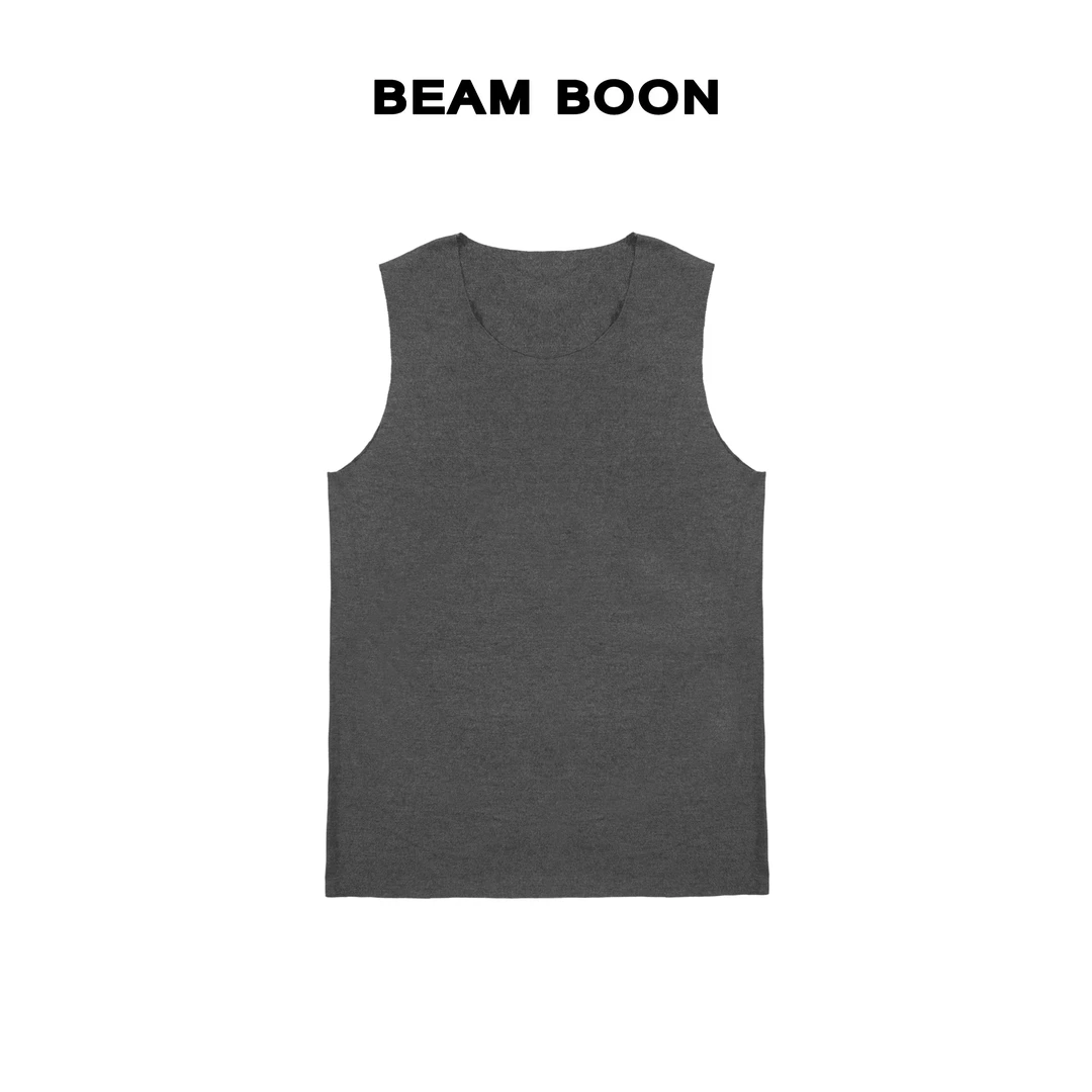 Beam Boon|【暖炉背心】爱*慕男士软糯羊绒混纺自发热蛋白保暖背心