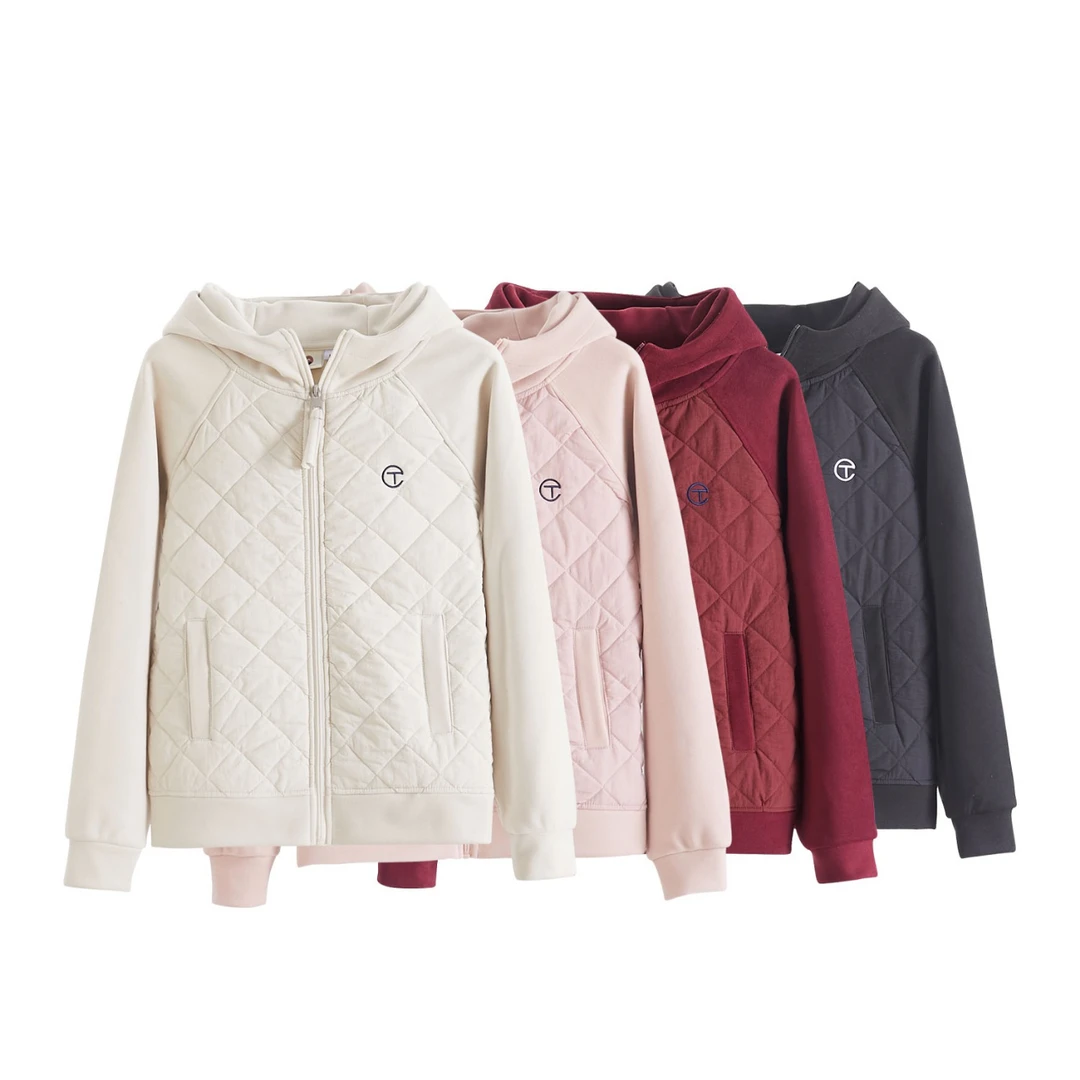 【沐沐】秋冬运动休闲百搭加厚保暖宽松连帽外套