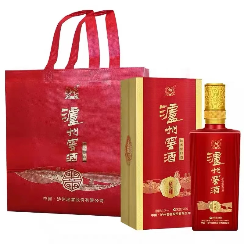 LUZHOU/泸州泸州窖酒浓之味52度 浓香型白酒礼盒装52度500ML