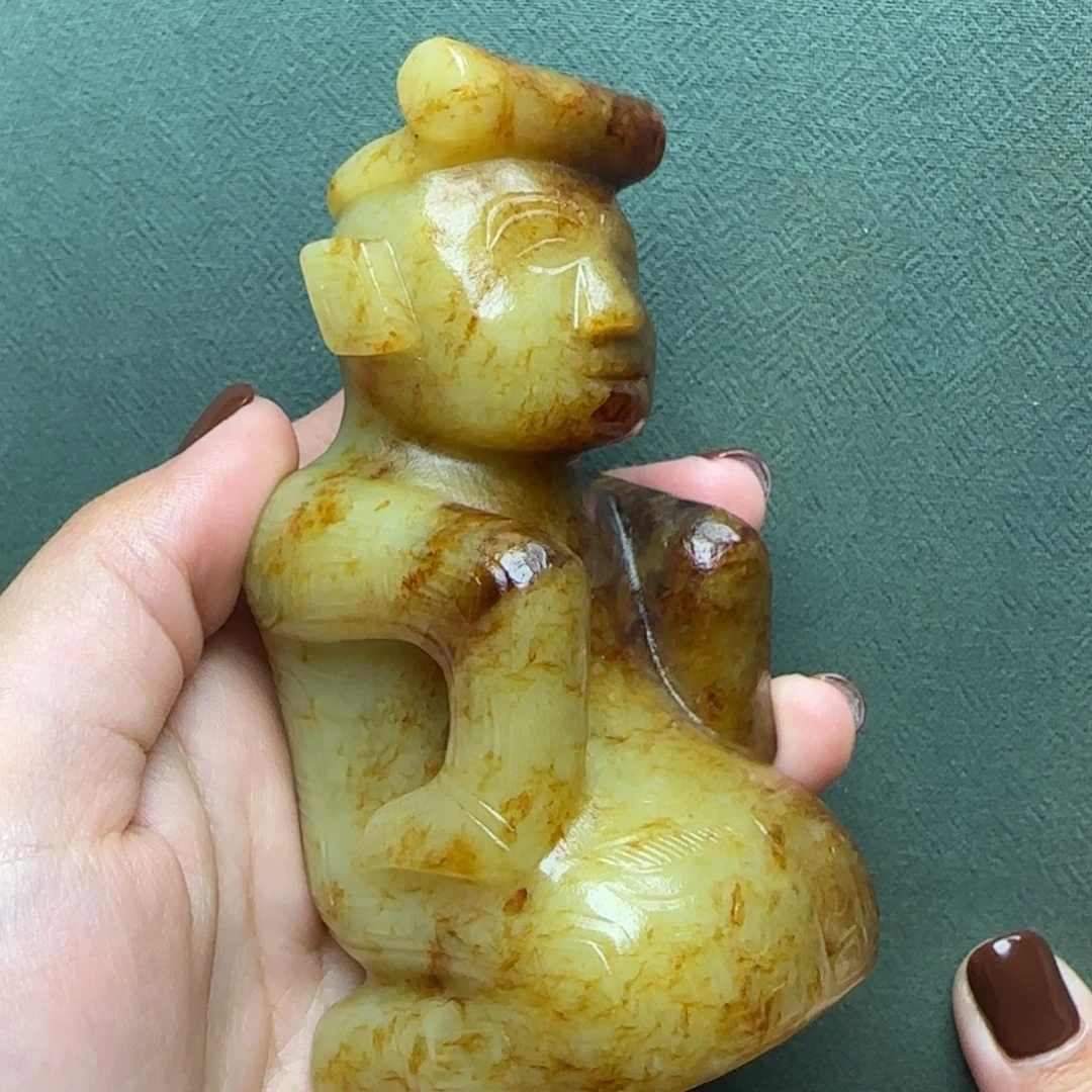 和田玉把件未镶嵌