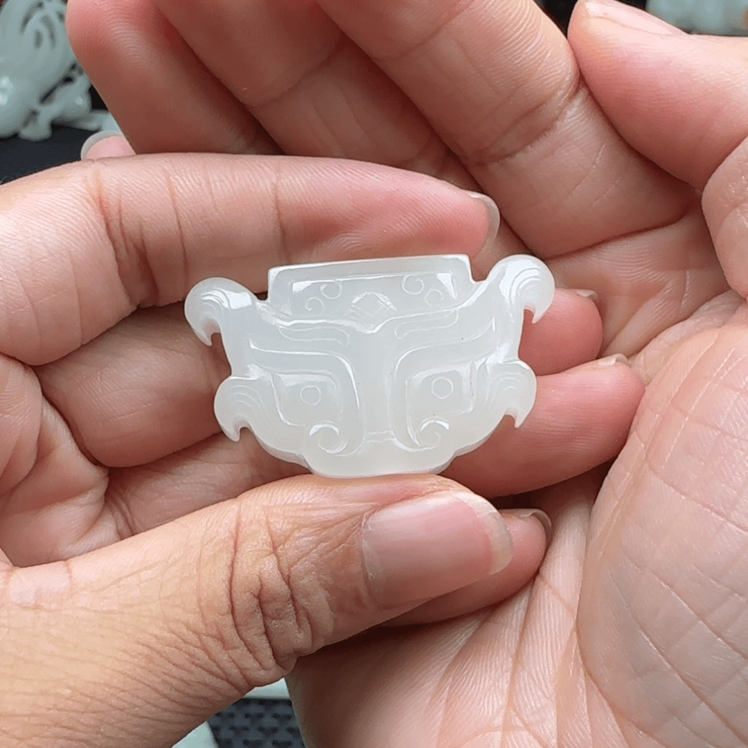 和田玉把件未镶嵌