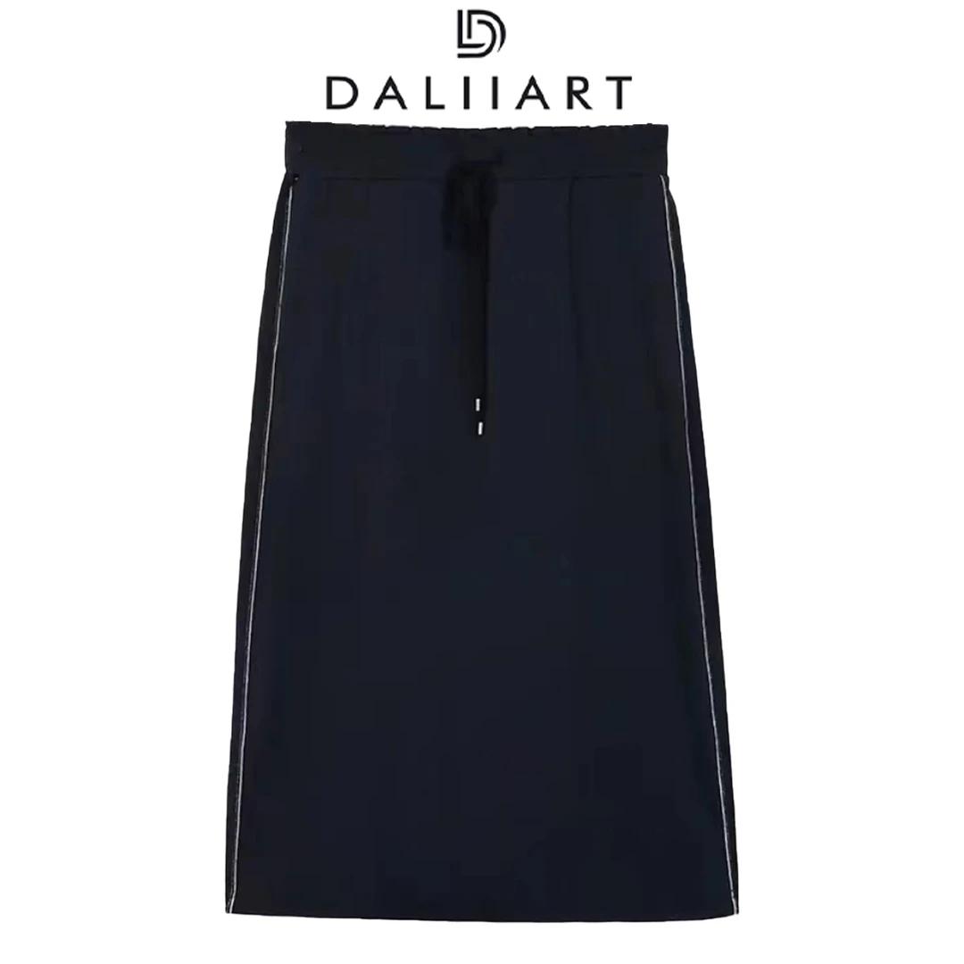 大丽高定女装 防晒裙 防紫外线50+抑菌透气抽绳运动半裙DLQZ0513