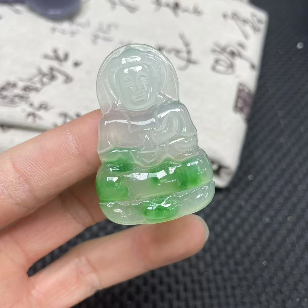 【大喜儿】白绿观时尚吊坠-1WQ637