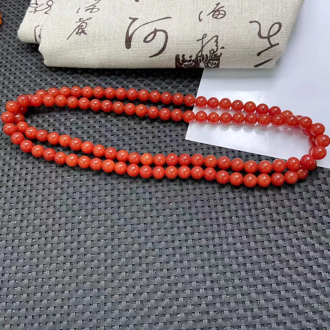 【大喜儿】红色8*108时尚项链1WQ49