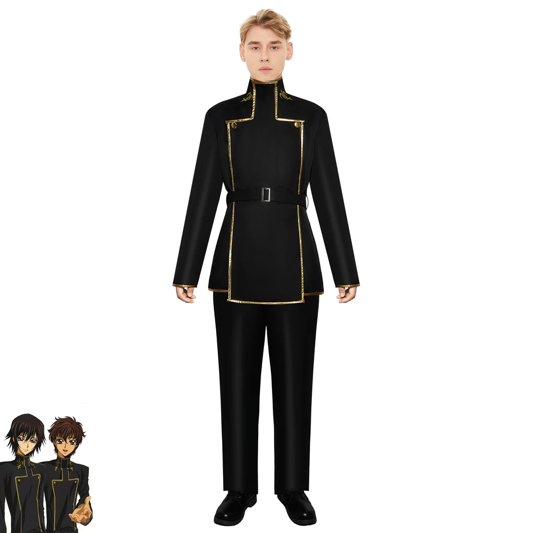 反叛的鲁路修cos服万圣节鲁鲁修cosplay动漫表演服男士真人
