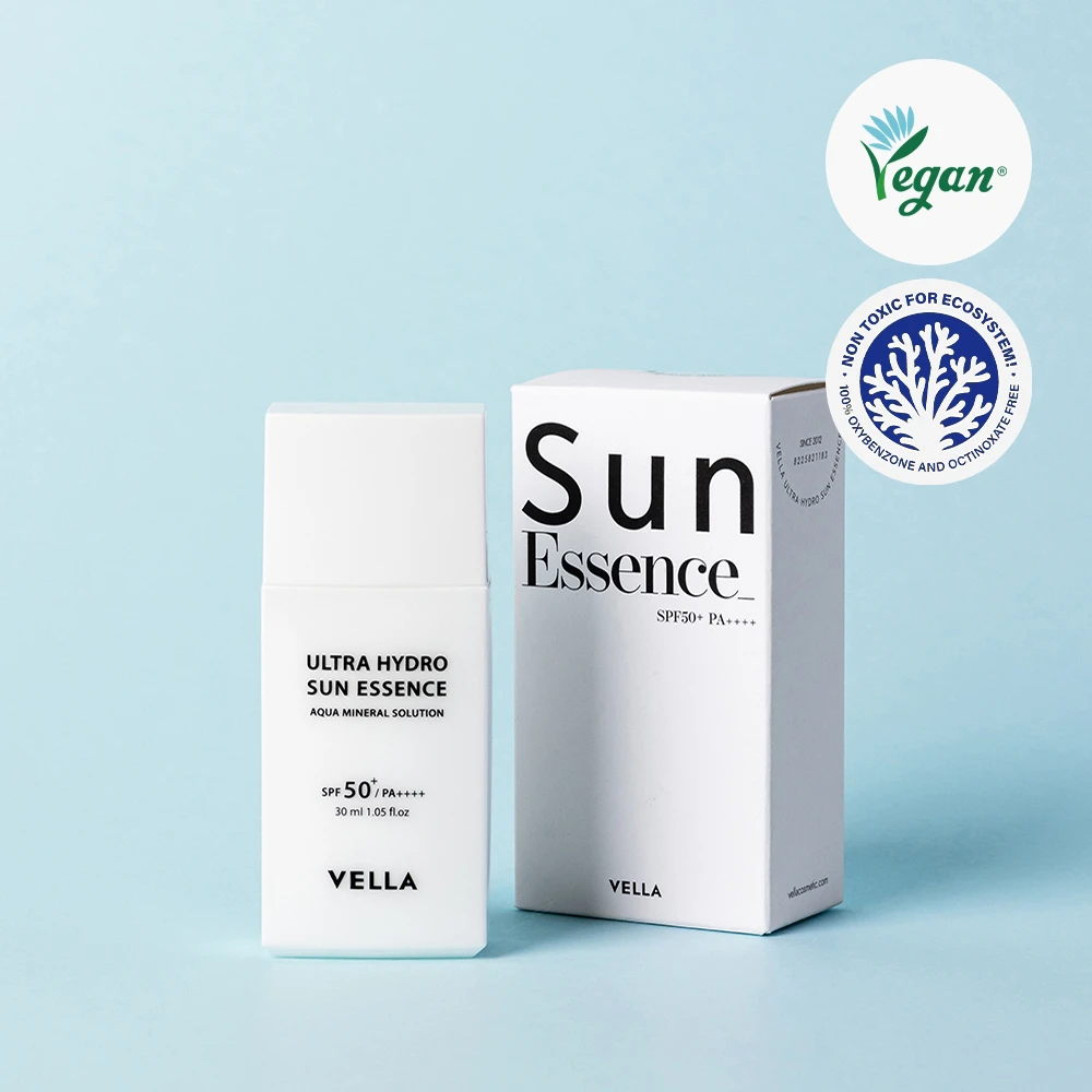 VELLA精华防紫外水润服帖清爽防晒霜30ml❤多瓶装