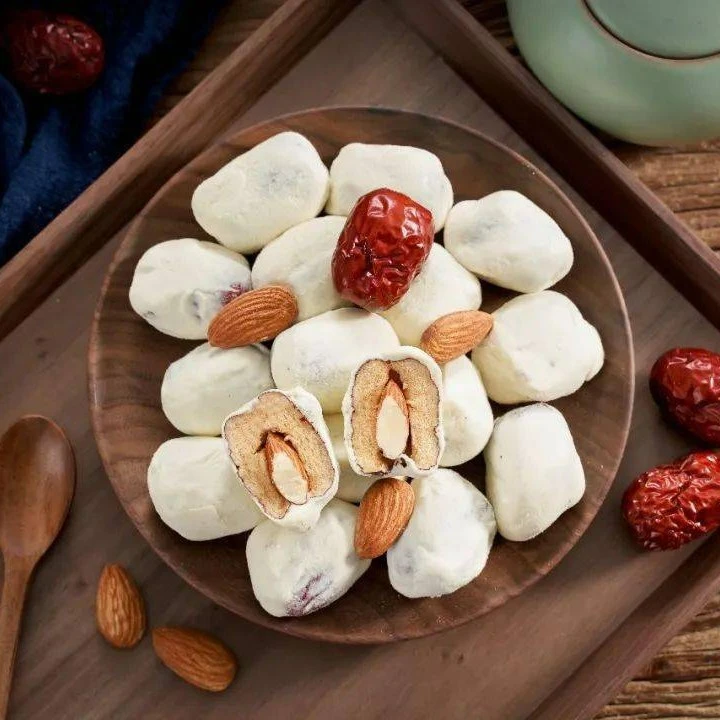 宠粉福利巴旦木奶枣夹心精选奶香浓郁零食网红甄选美味优质营养