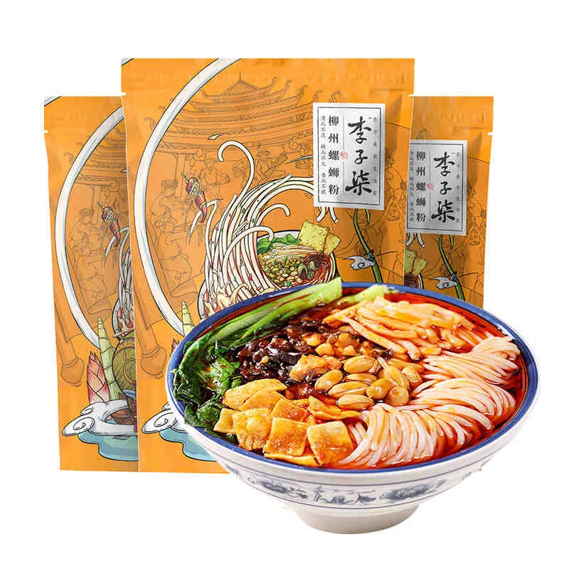 李子柒螺蛳粉330克柳州螺狮粉速食广西螺丝粉特产方便粉丝 夜宵
