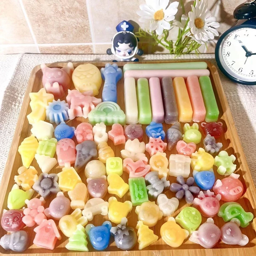 蜡瓶糖果酱糖网红零食不贵的蜡瓶糖网红零食蜡瓶糖夹心解压手工制