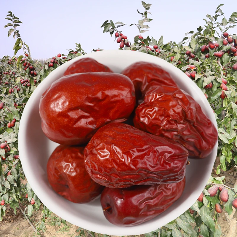 冰山雪农一等和田大枣500g（4厘米左右）新枣香甜果园