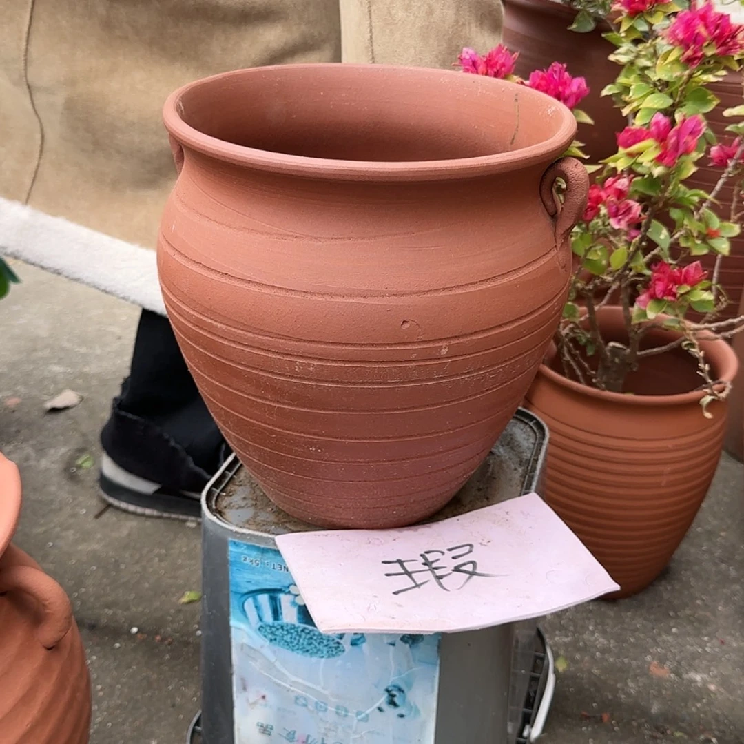 【闪购商品】紫砂花盆口24高26