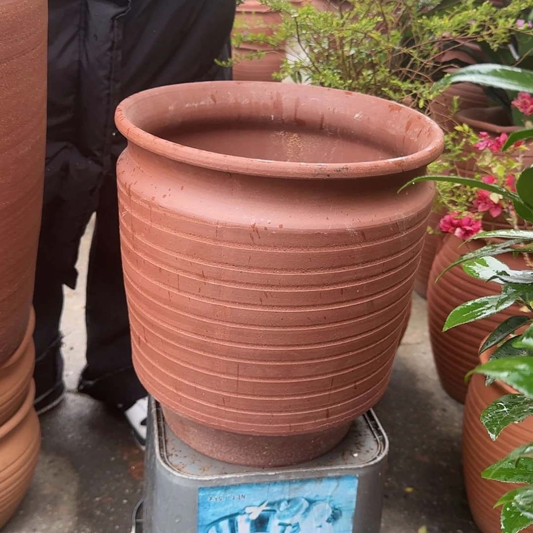 【闪购商品】紫砂花盆口26高30
