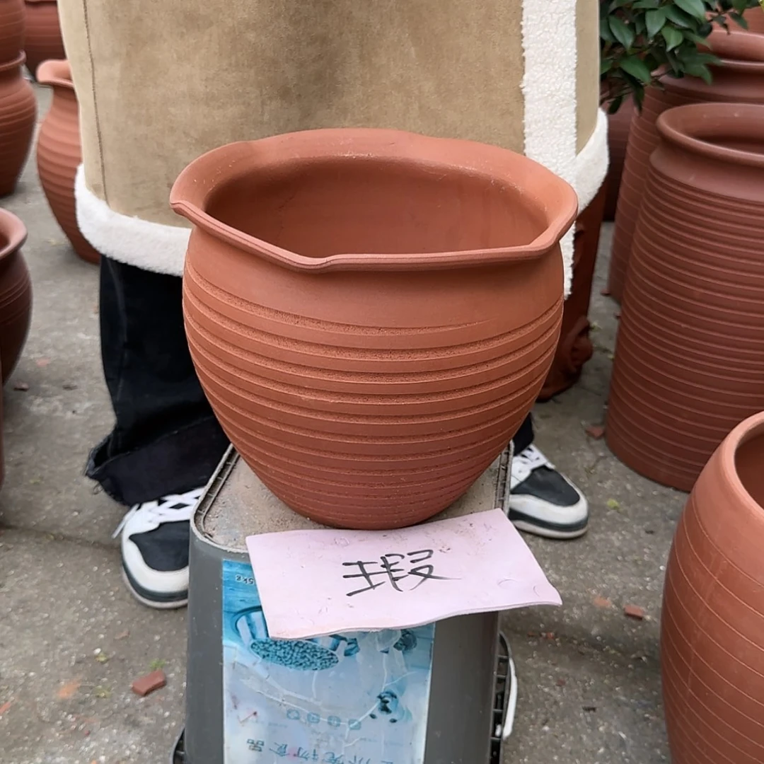 【闪购商品】紫砂花盆口25高23